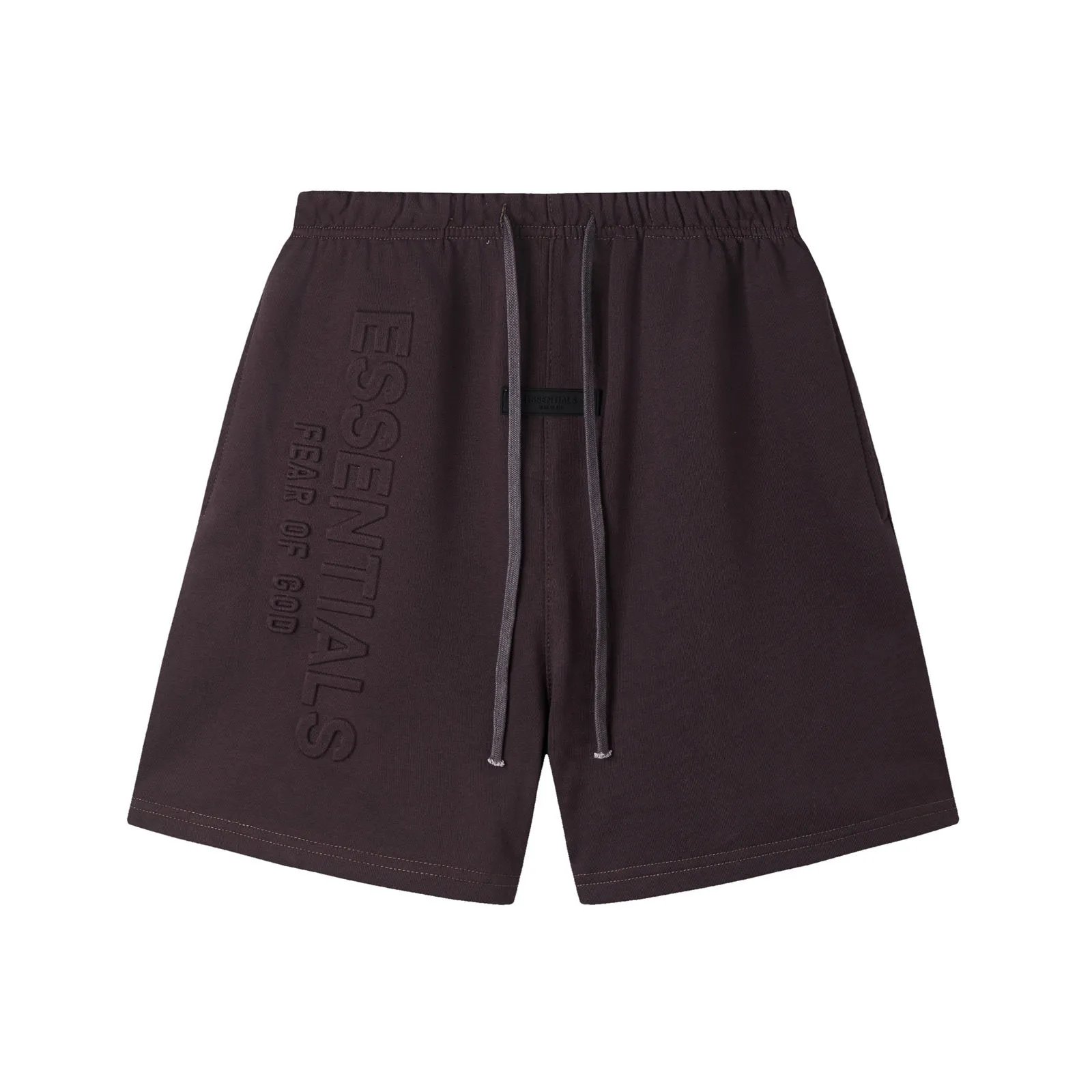 Fear of God Fear of God Essentials Dark Brown Sweatshorts Brown