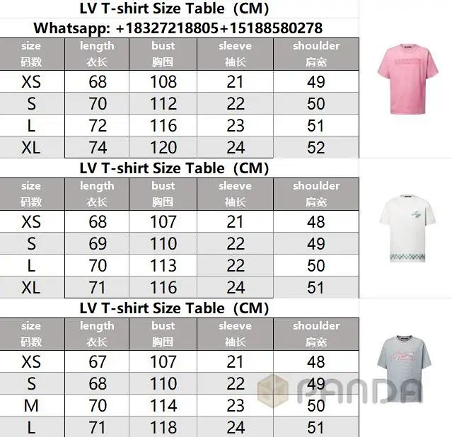 Lv T-shirt: seller detail photo 3
