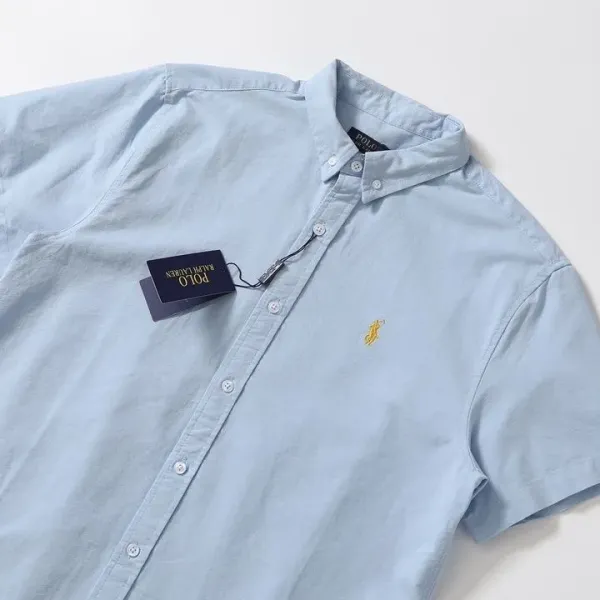 Ralph Lauren Classic Fit Oxford Shirt Light Blue - 15