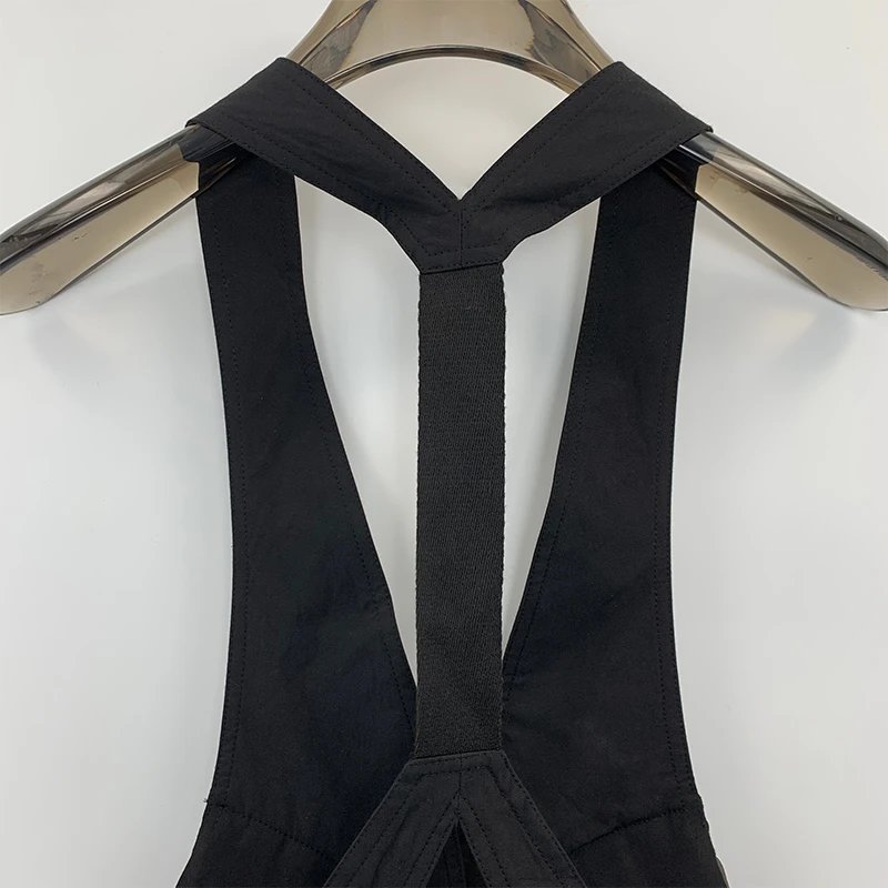 Biker Multi-Pocket Zipper Sleeveless Vest photo 3