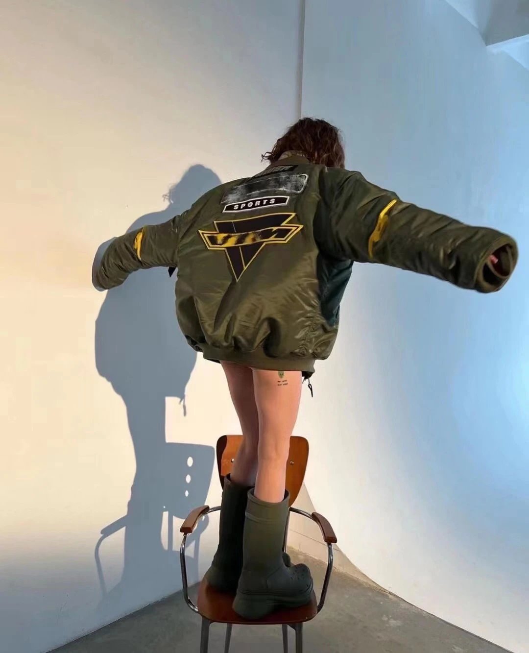 MRLEE Bomber Racing Jacket with Reflective Embroidery photo 3
