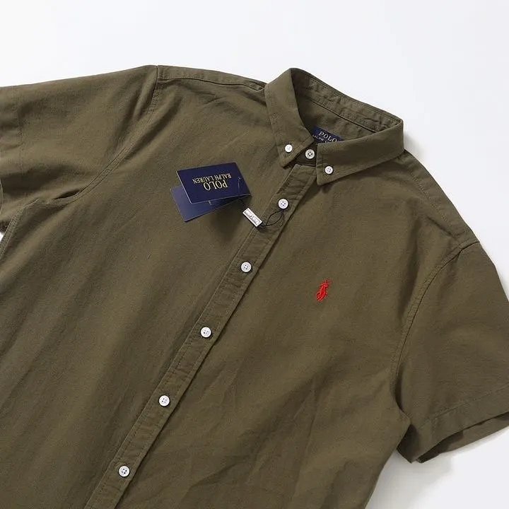 Design Short-Sleeve Button-Down Shirt Light Blue product detail 15 in Litbuy spreadsheet finds