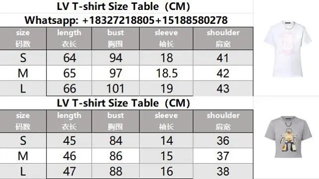 Lv T-shirt: seller detail photo 4