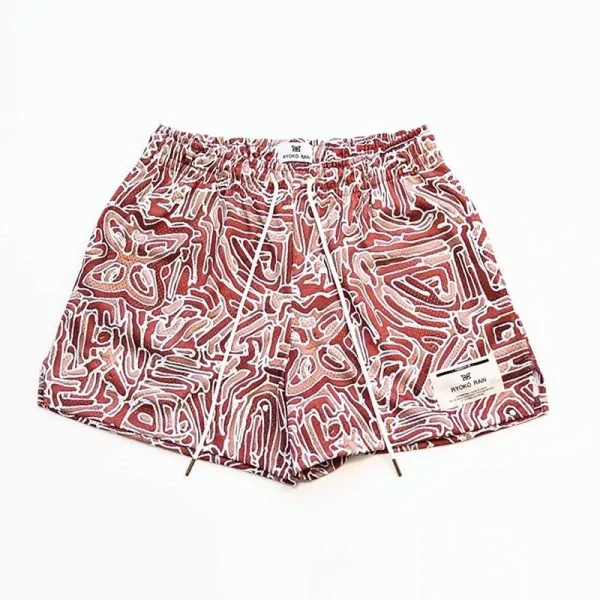 Gallery Dept. Tie-Dye Mesh Shorts Multicolor - 13