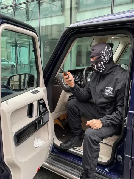 Off-White Star Print Balaclava White Accessory - 13