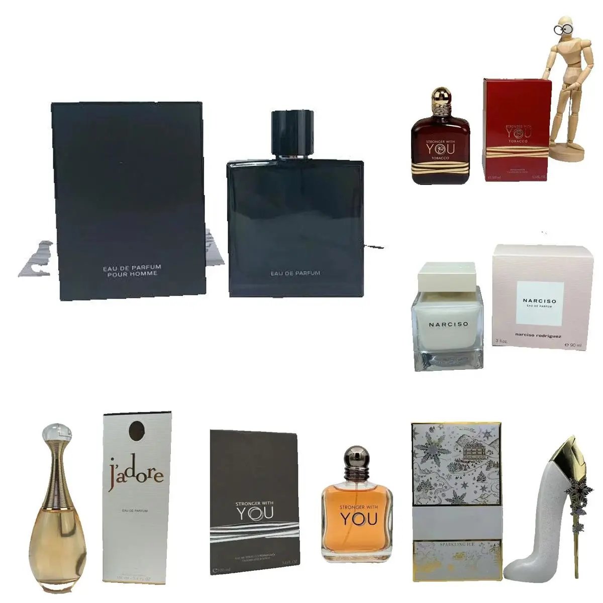 高质量香水3多品牌系列