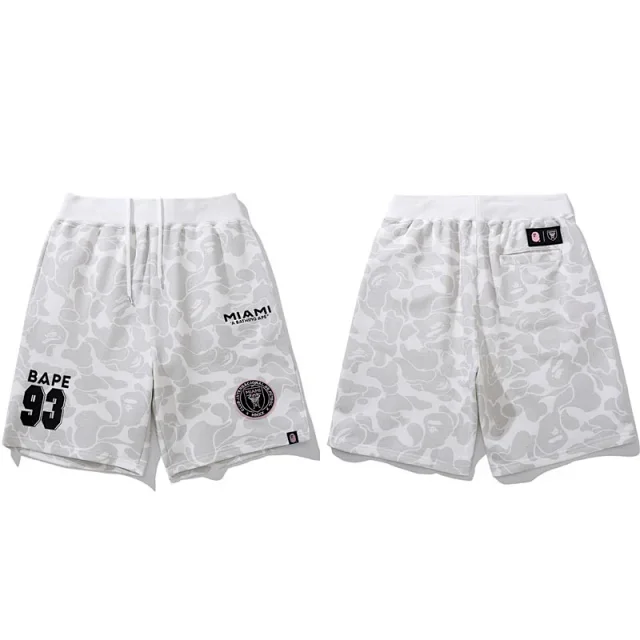 A BATHING APE Shorts Shark Face Camo product detail image 14