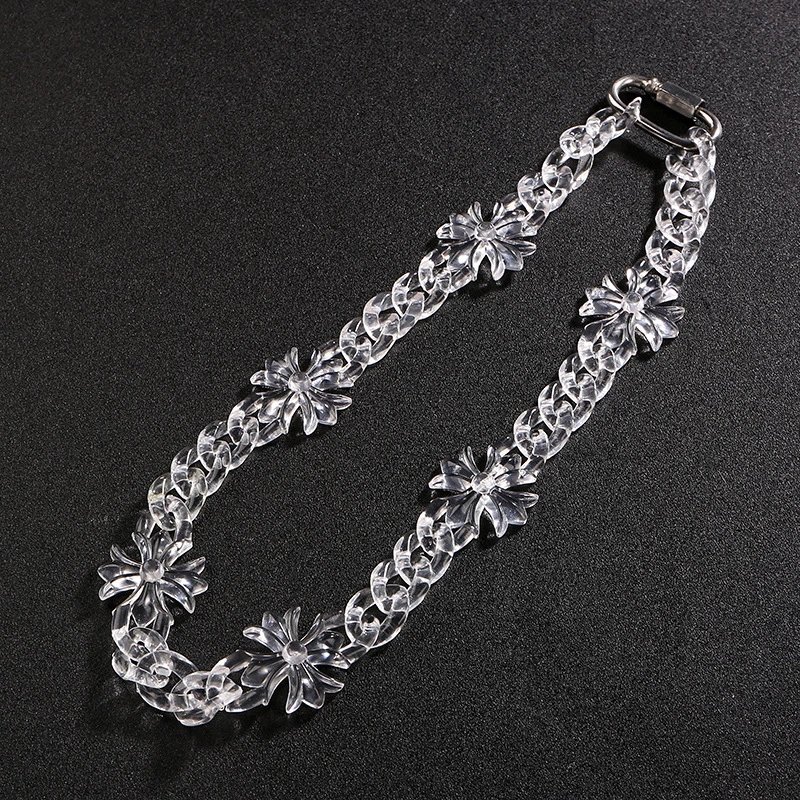 Acrylic Chrome Hearts Necklace 11