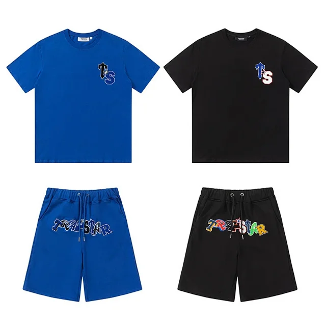 Trapstar T-Shirts Gradient logo raglan short-sleeve T-shirt product detail image 12
