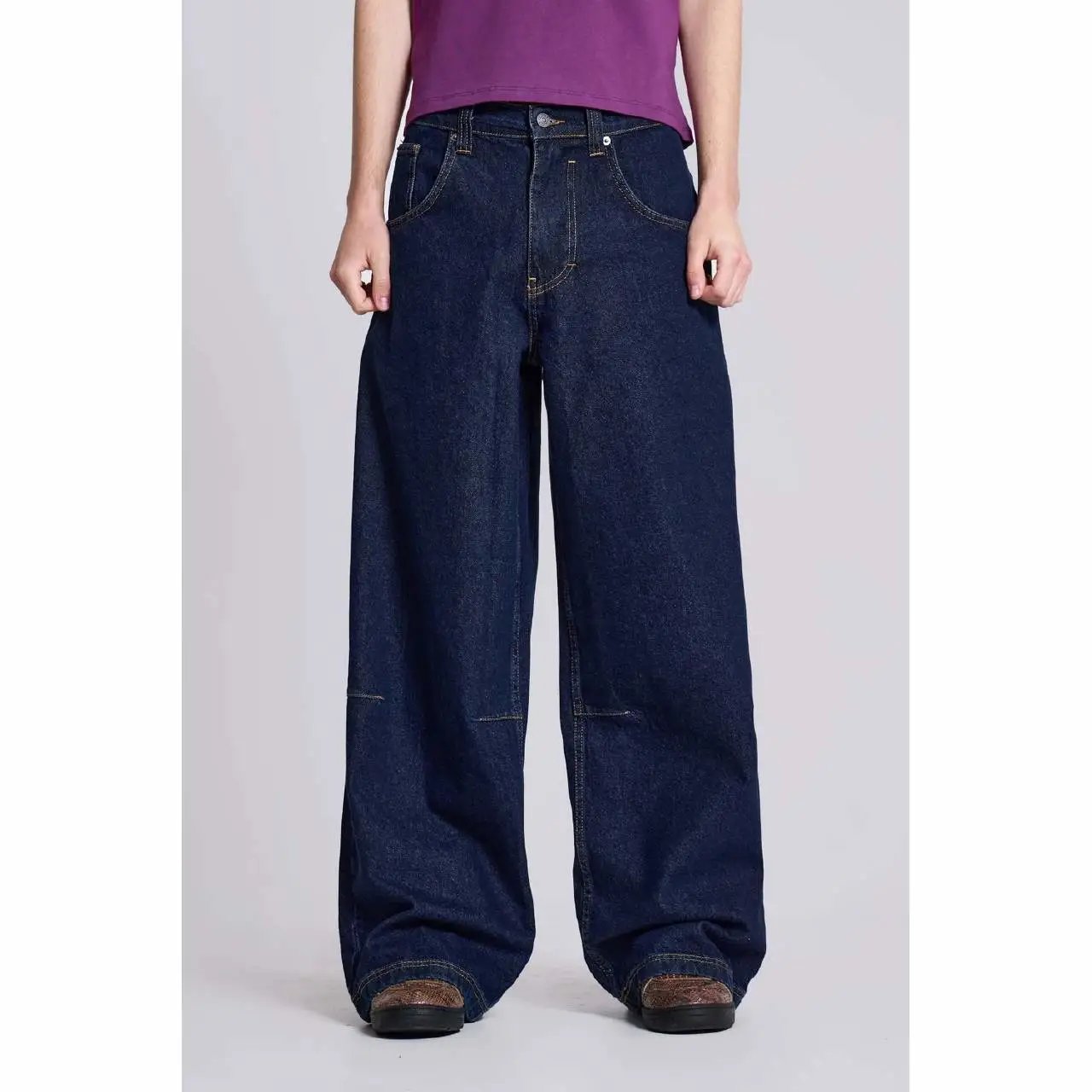 Jaded London Light Wash Colossus Fit Jeans Light Washed · 6
