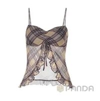 Hollowed-out backless halter top — seller photo 5