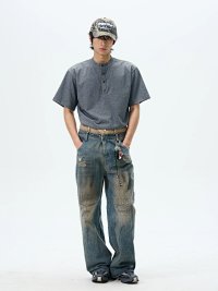 No Name Black Double Waist Jeans — seller photo 2