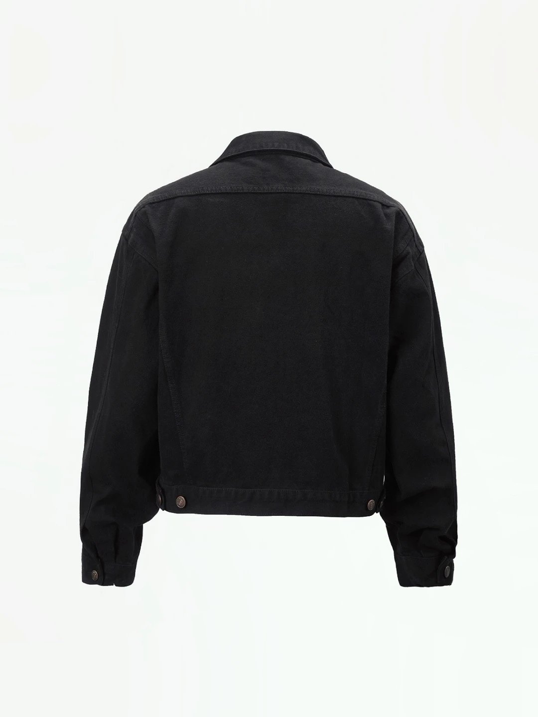 Row Niche style Trendy Kanye-Style Brushed Denim jacket American Style Casual Retro Washed and Distressed Unisex Jeans Outwear