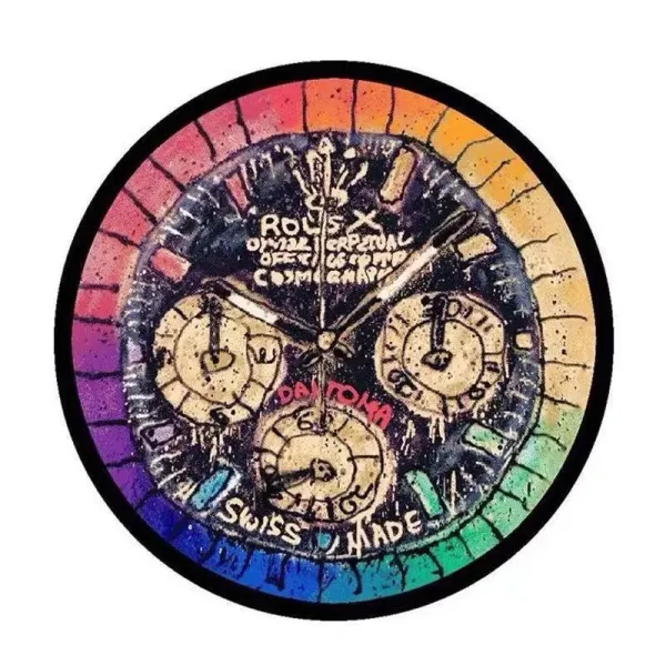 Rolex Daytona Rainbow Art Watch Watches - 1
