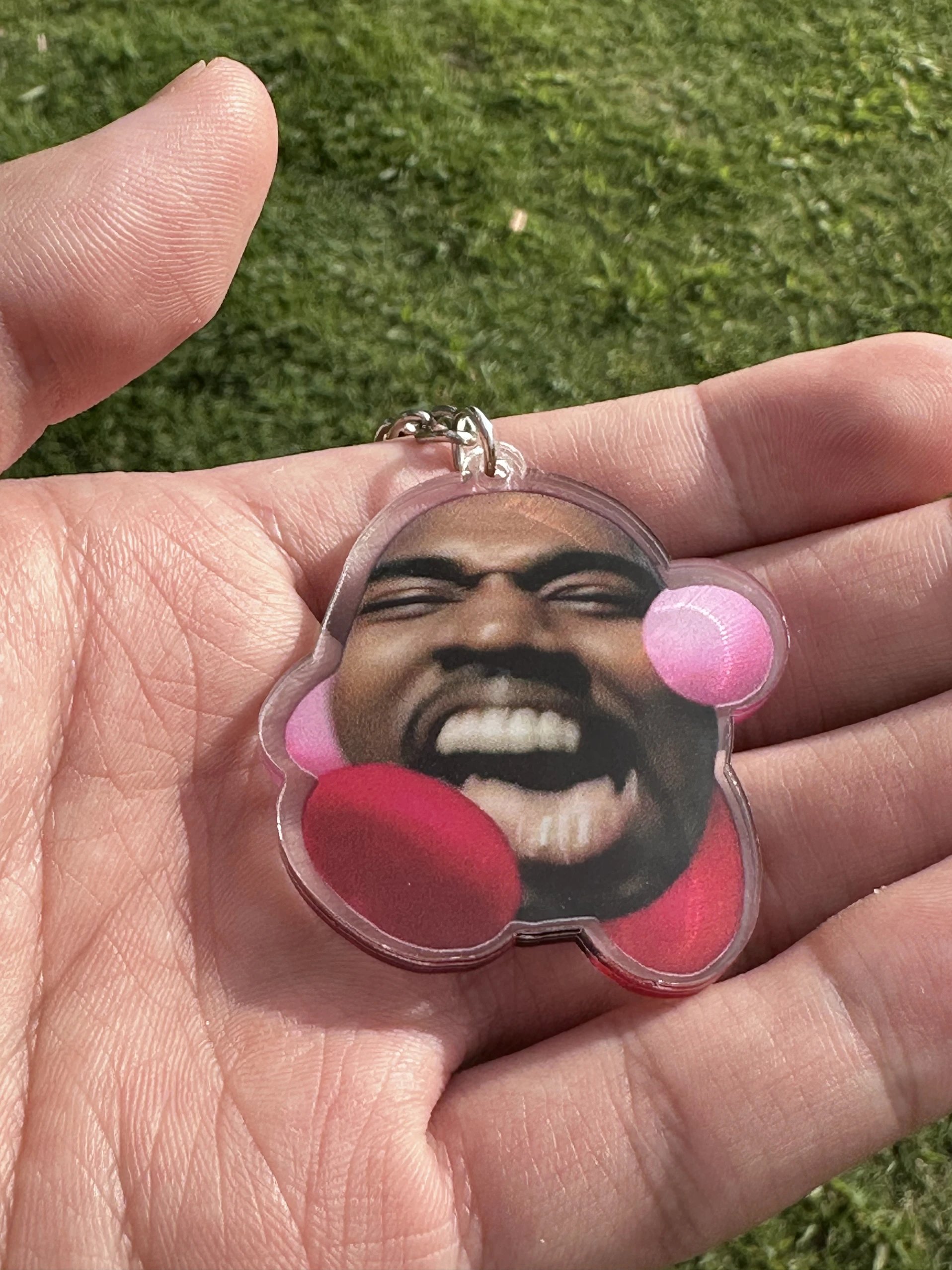 Kanye Kirby Keychain