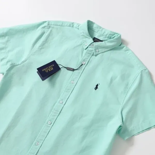 Ralph Lauren Classic Fit Oxford Shirt Light Blue - 14