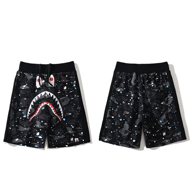 A BATHING APE Shorts Shark Face Camo product detail image 13