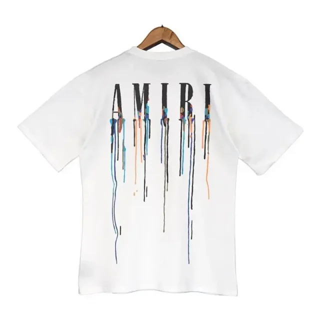 AMIRI T-Shirts Logo-print crewneck short-sleeve T-shirt product detail image 10