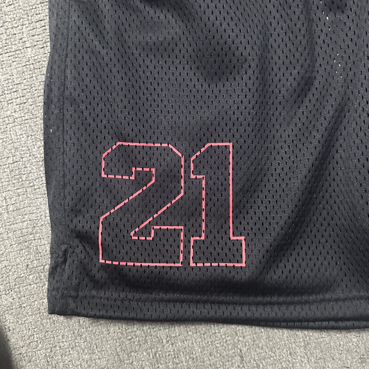 GRA Polo Shirt Black with Pink Outline Graphic - 12