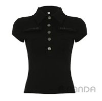 Retro stand-up collar short style — seller photo 2