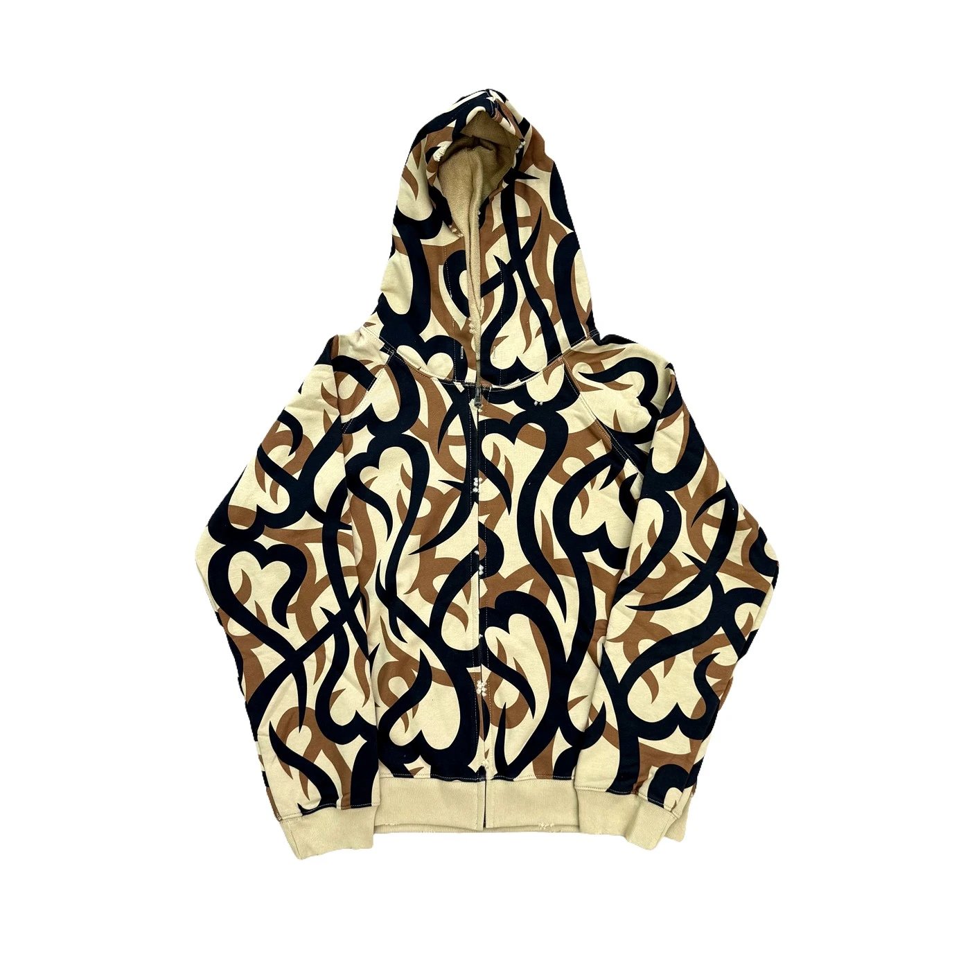 Number Nine Tribal Zip Up