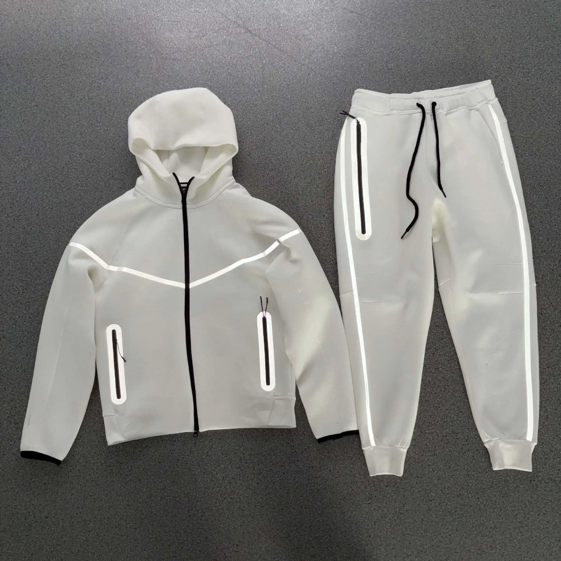 Nike 3M Reflective Zippered Hoodie and Joggers Set