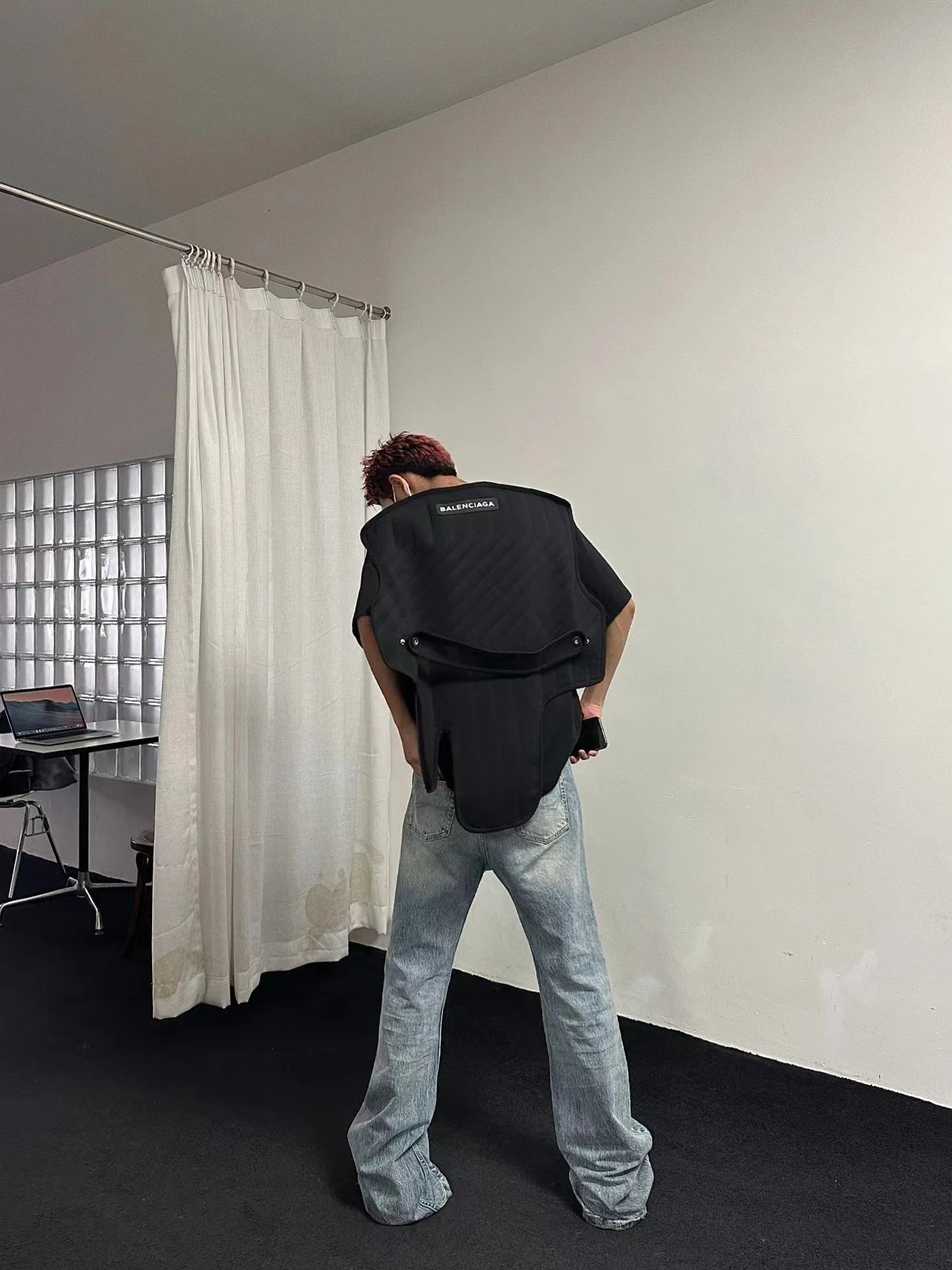 Balenciaga Lost Tape Blue Denim