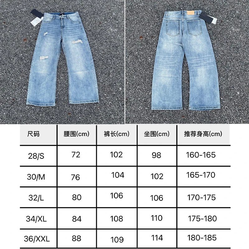 water wash blue [pleated holes -11]]