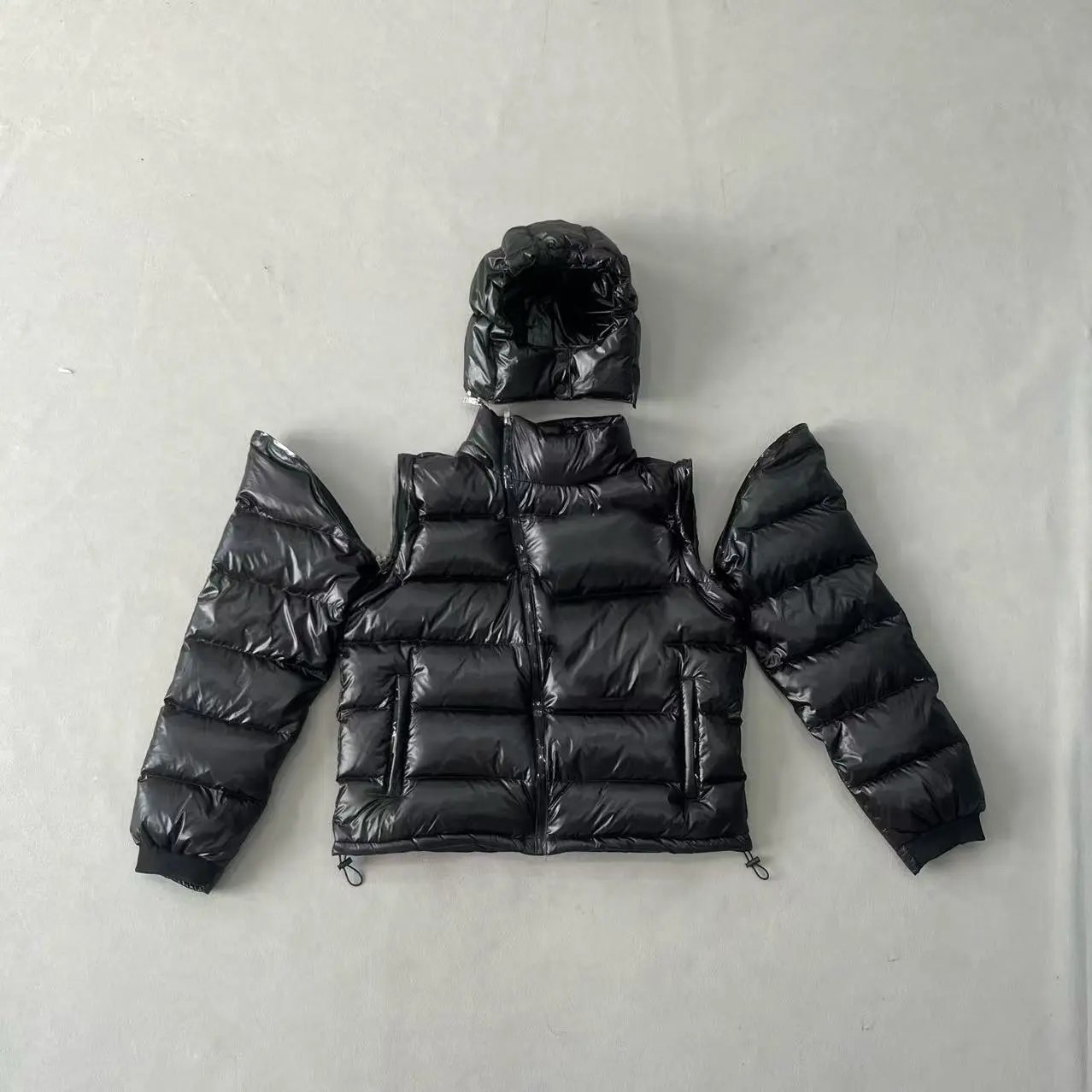 Camouflage Detachable Down Jacket