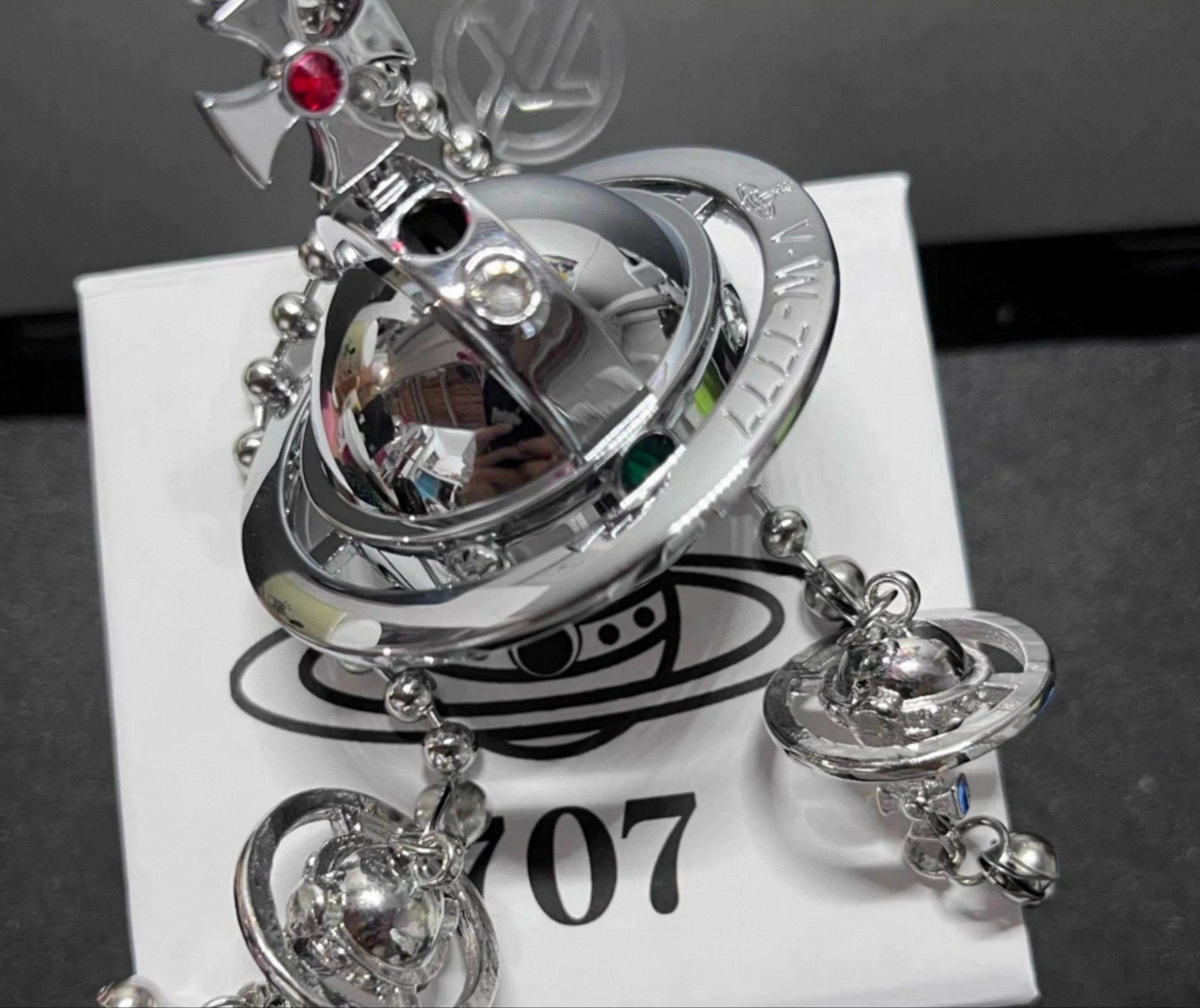 silver Necklace➕silver fuselage