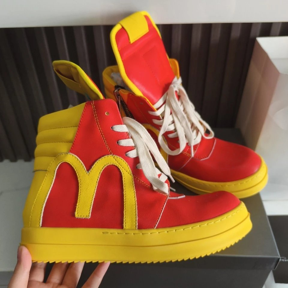 Rick Owens X Mcd Geobasket