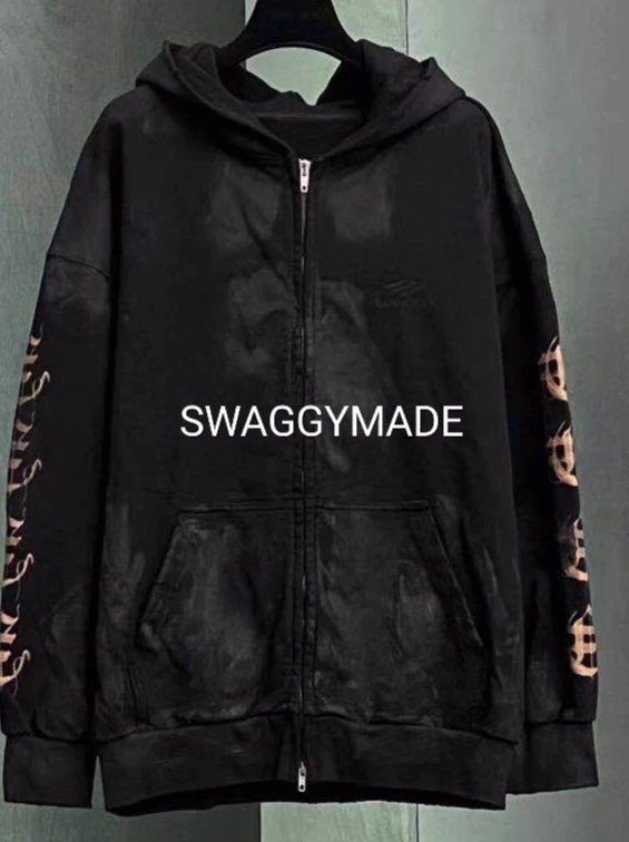 Balenciaga Heavy Metal Zip Up 2
