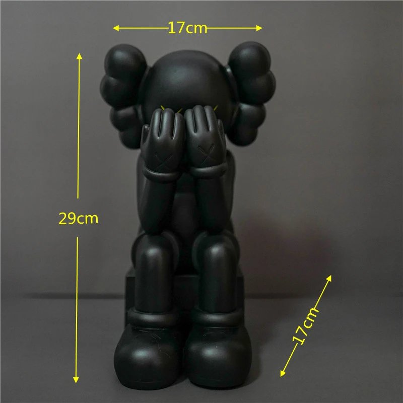 Sitting position 28cm black (base remova