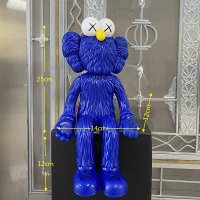 37cm sitting sesame street blue