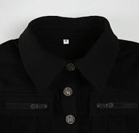 Retro stand-up collar short style — seller photo 7