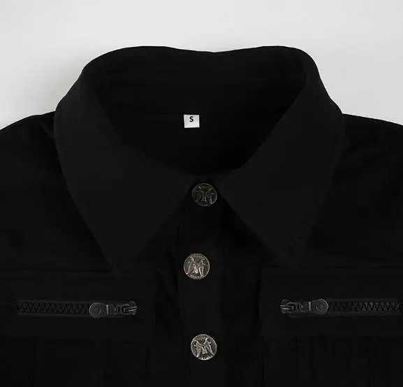 Retro stand-up collar short style: seller detail photo 7