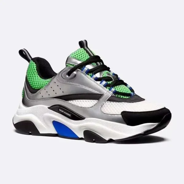 Dior B23 Low Orange White Gray Sneakers Chunky Sneakers - 4