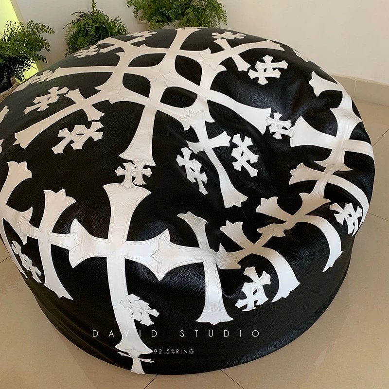 Chrome Hearts Leather Sofa