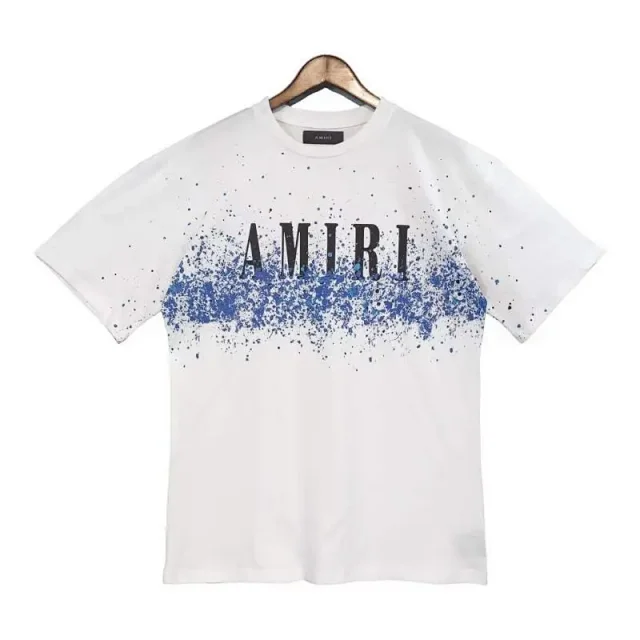 AMIRI T-Shirts Logo-print crewneck short-sleeve T-shirt product detail image 12