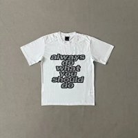 "sun roll ""always"" White short sleeve