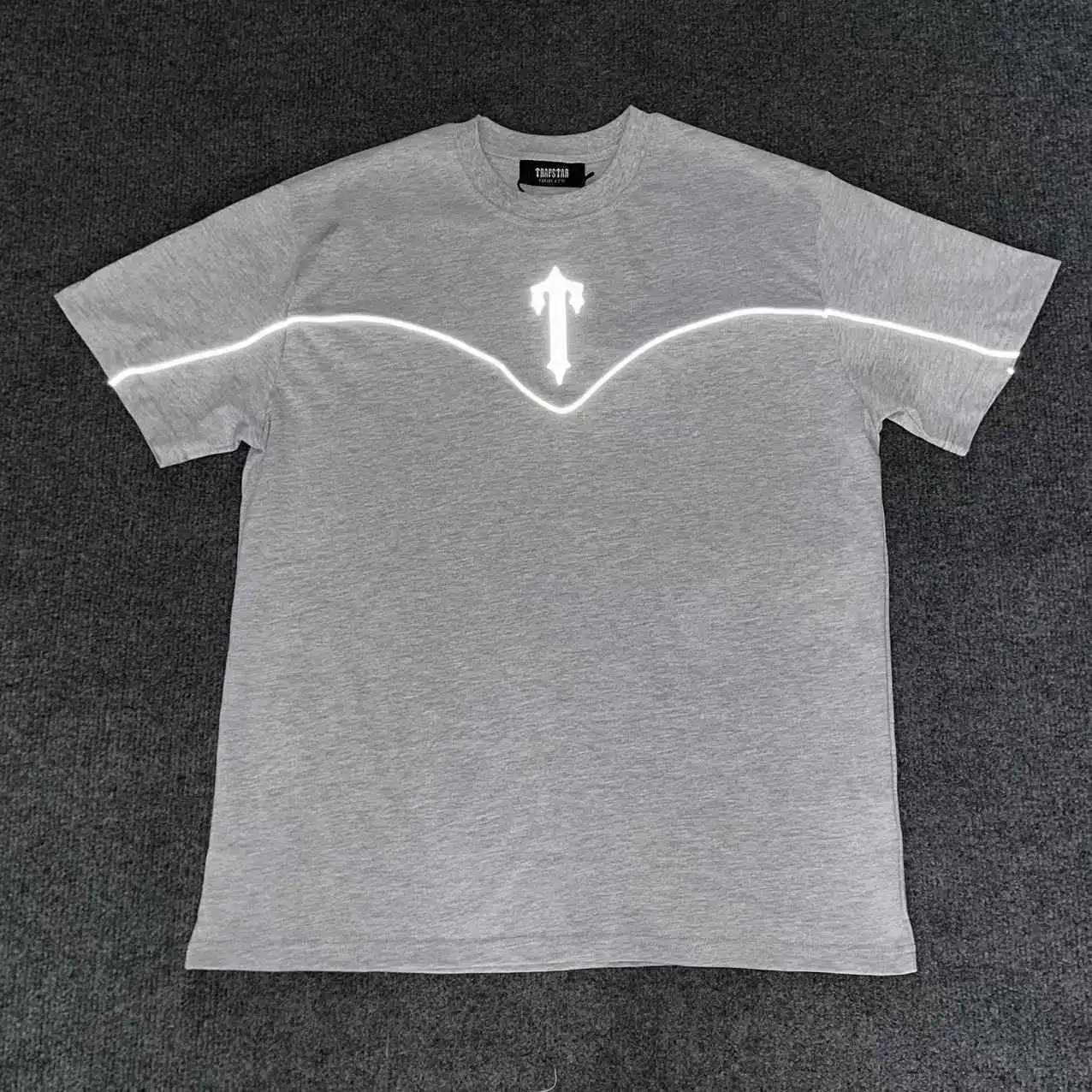 Traphouse T-Logo Oversized Tee and Shorts Set Black - 14