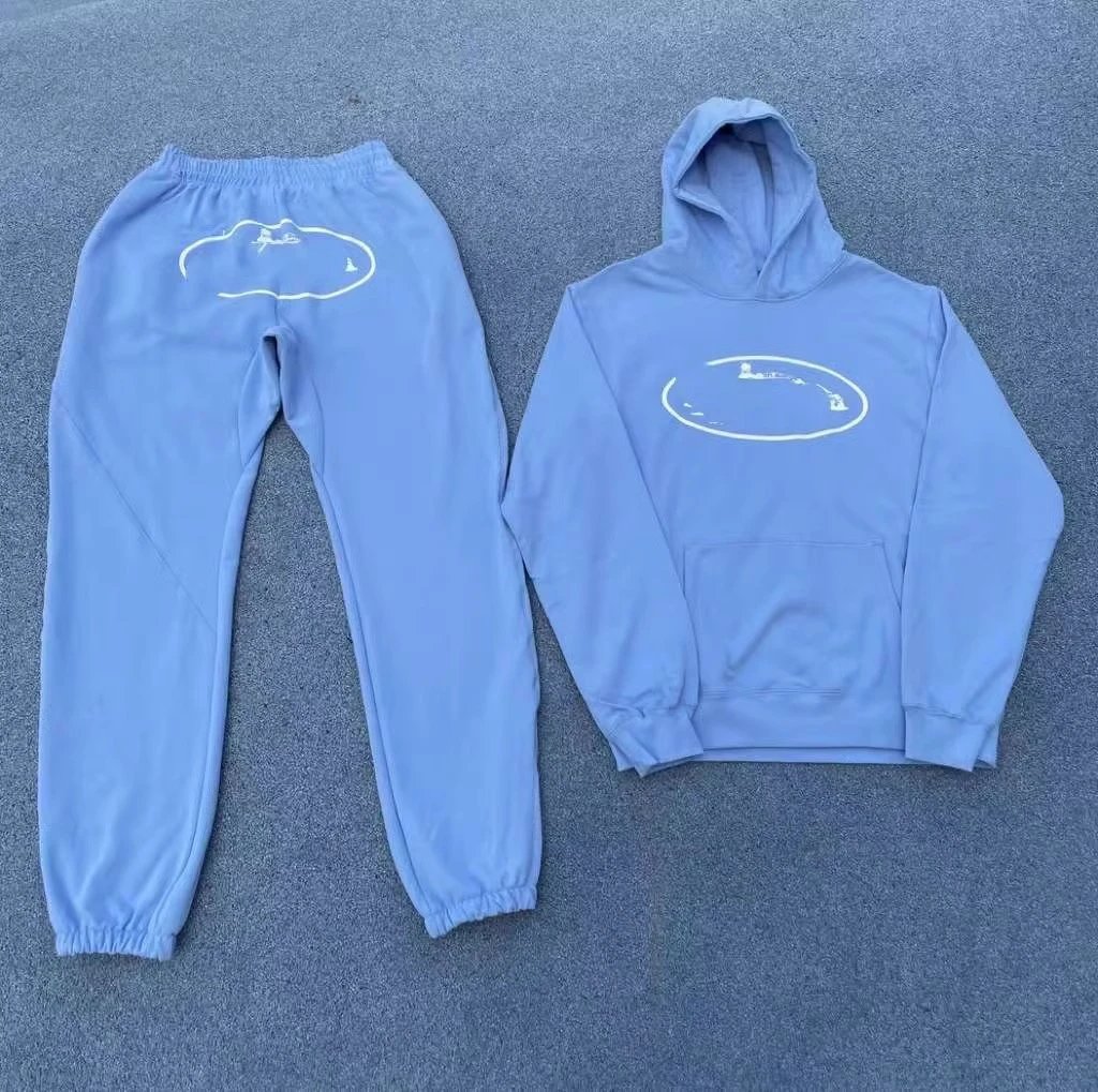 Sky blue sailing Suit (hoodie + sweatpants)