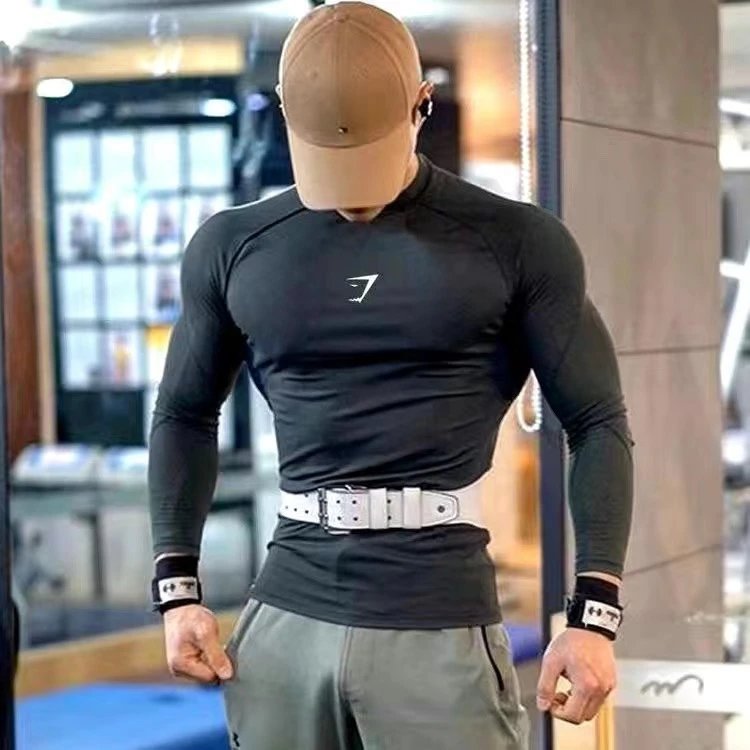 Gym Shark Longsleeve White 4