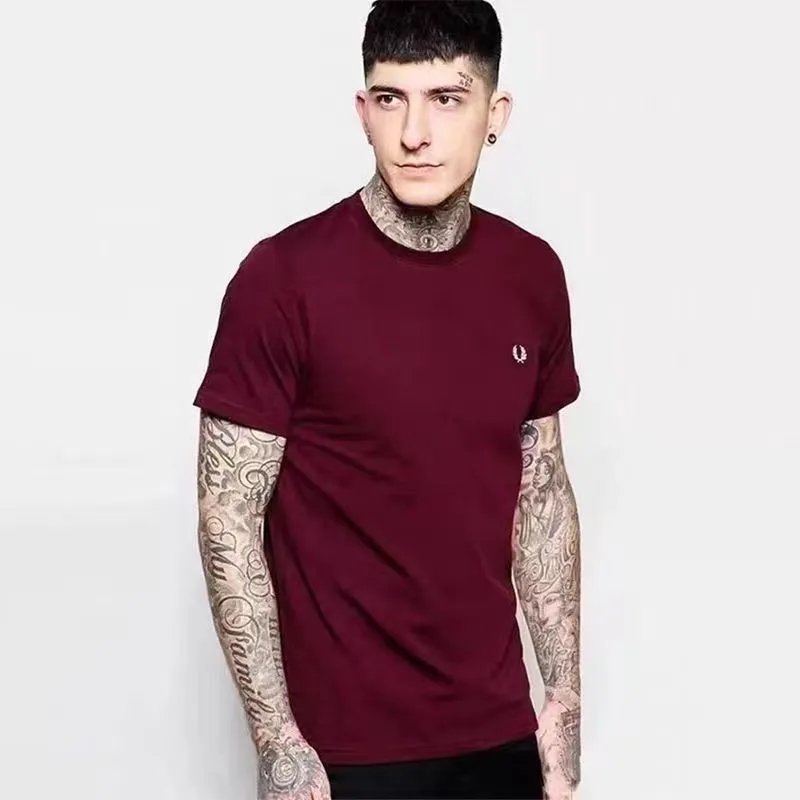 Fred Perry T-shirt Laurel Wreath Maroon