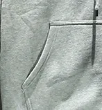 Design Classic Kangaroo Pocket Gray Hoodie - 1
