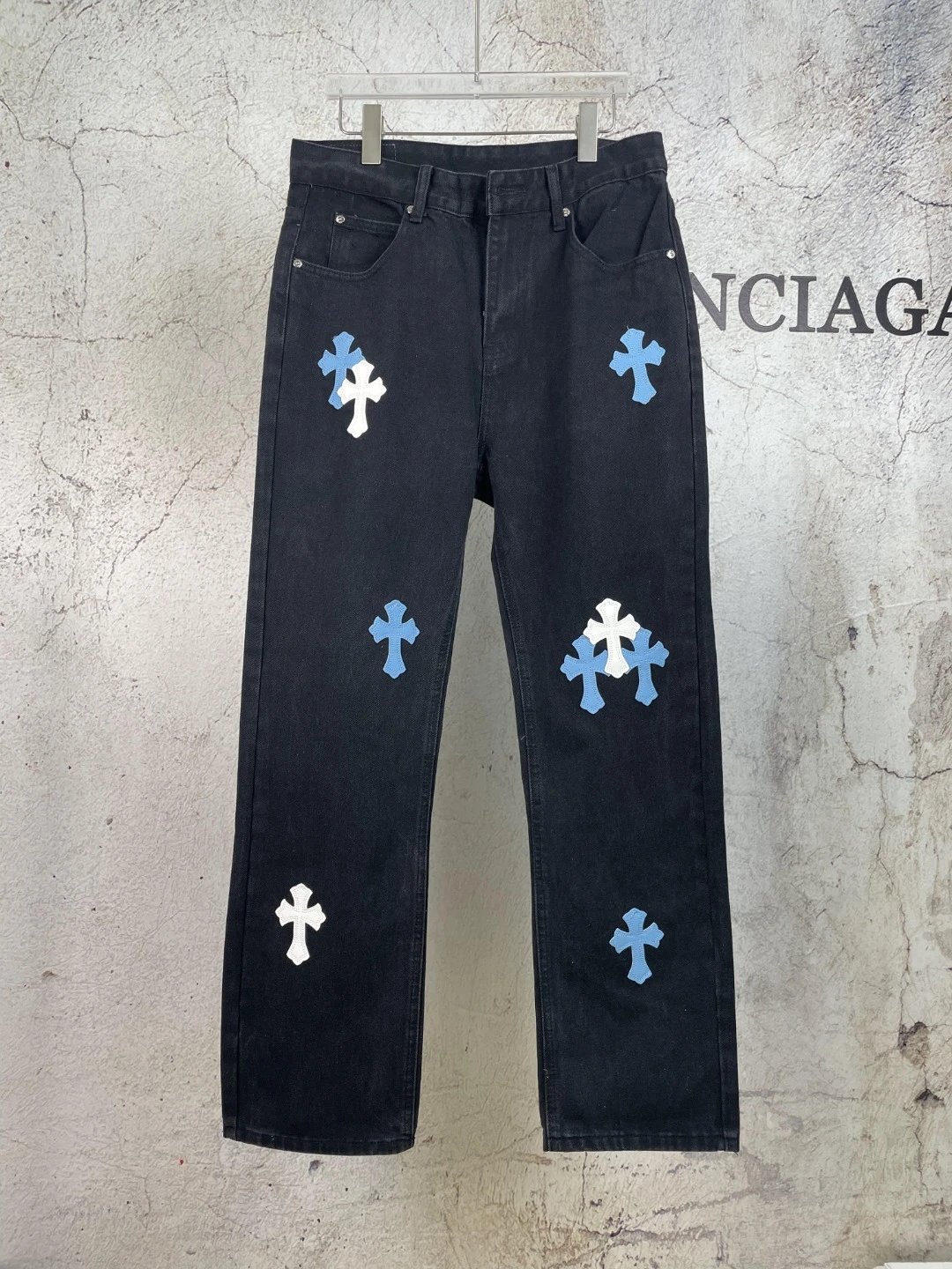 Amexnocap&Chrome Hearts Jeans