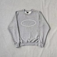 Grey sailboat round neck sweater