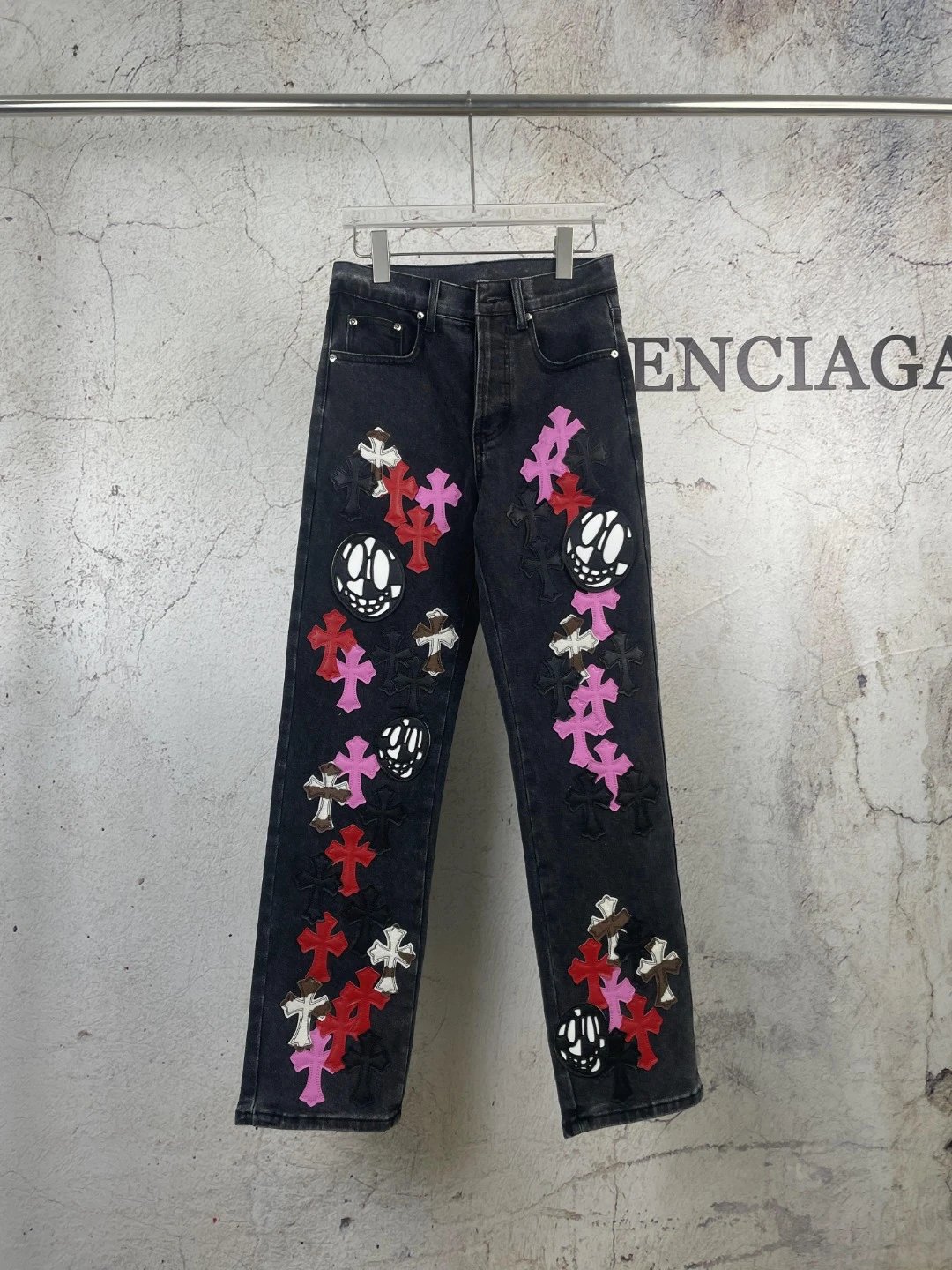 Amexnocap&Chrome Hearts Jeans
