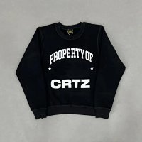 Black CTRZ Round Neck Sweater