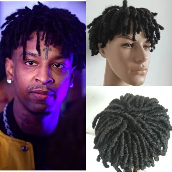 Design Synthetic Dreadlock Wig Black Accessories - 1